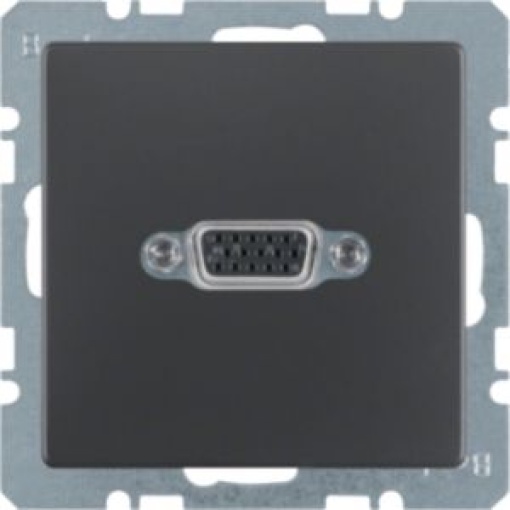 Qx  tomada VGA antracite