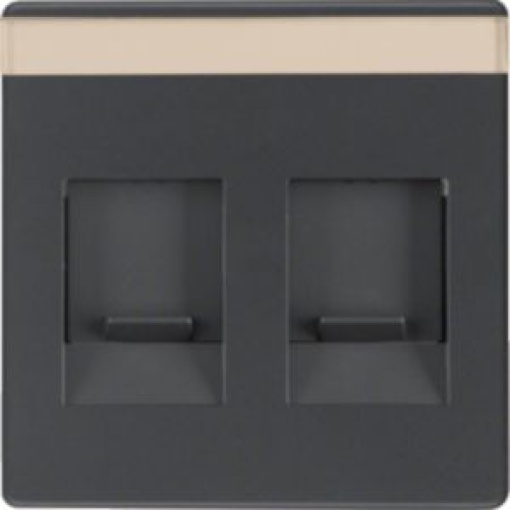 Qx  esp duplo RJ petiq antrac