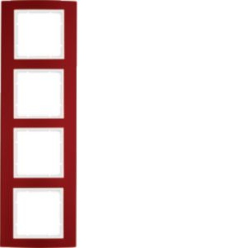 B3  quadro x4 encarnadobranco