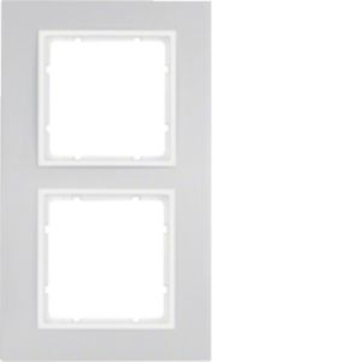 B7  quadro x2 Alumíniobranco mate