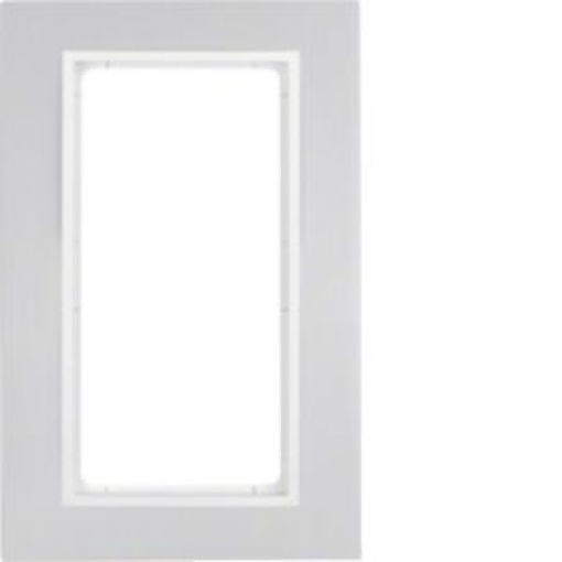 B7  quadro largo Alumíniobranco mate
