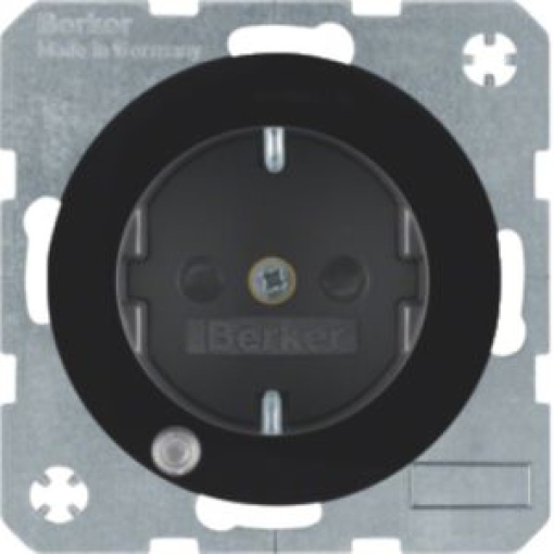 R1R3  Schuko cLED controlo preto