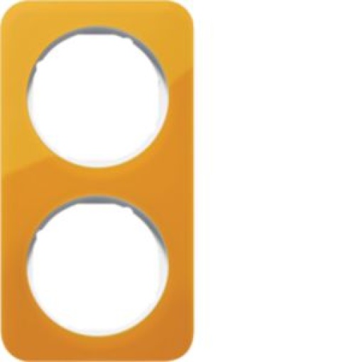 R1  quadro x2 Acrílico laranjabranco