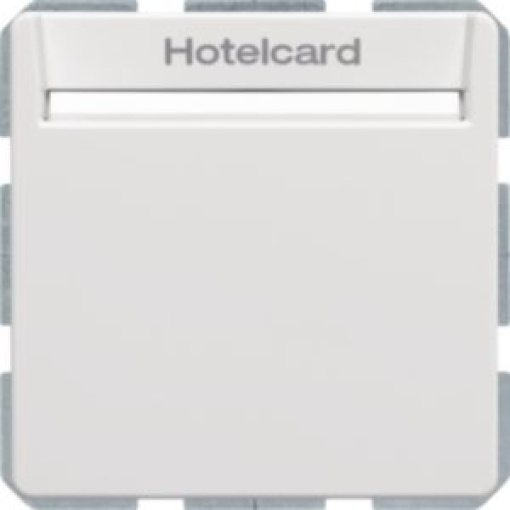 Qx  Interrup cartão hotel branco