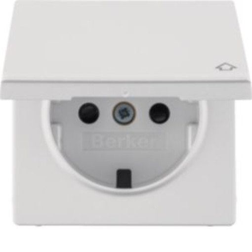 Qx  esplh Schuko c tampa branco