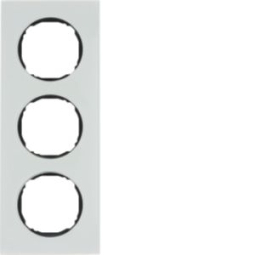 R8  quadro x3 Vidro branco