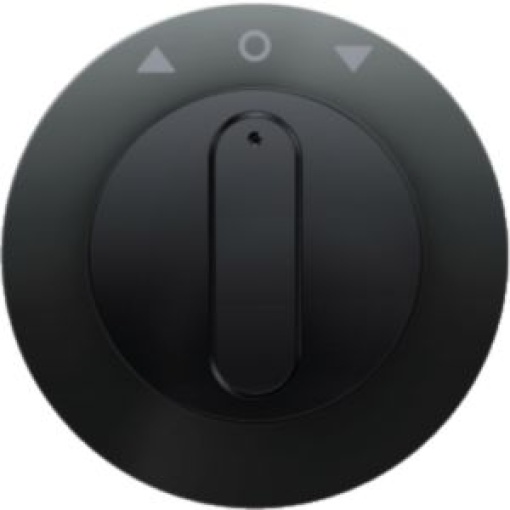 R1R3  botão rotativ estor preto