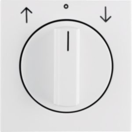 S1Bx  botão rotativ estor branco