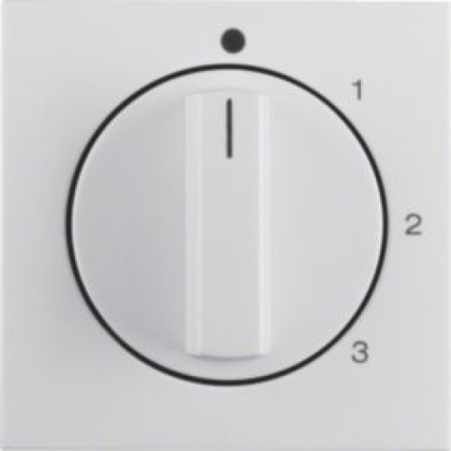 S1Bx  botão rotativo 0123 branco