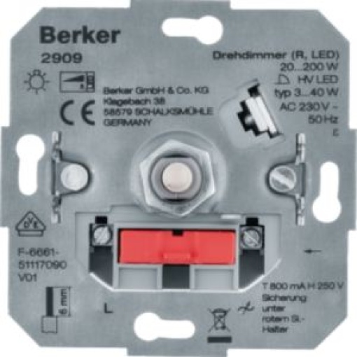Variador rotativo R LED
