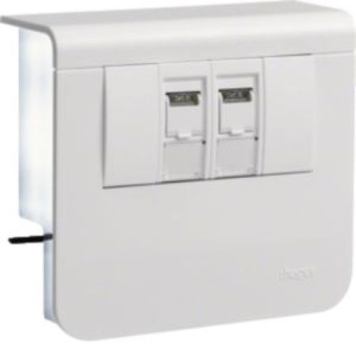 Sup 2xRJ45 Cat6 SL20055 branco