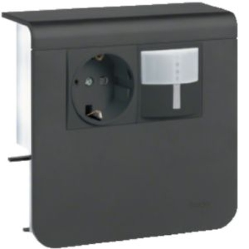 Schuko  detmov SL20055 prt grafite