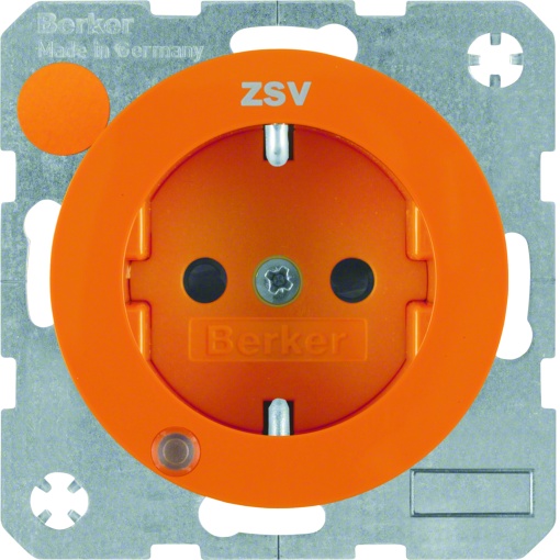R.1R.3 - Schuko "ZSV" cLED, laranja