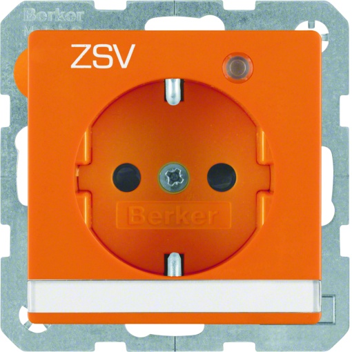 Q.x - Schuko "ZSV" p-etq cLED, larj