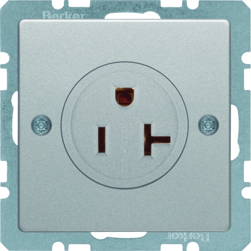 Q.x - tomada NEMA 5-20 R, alumínio