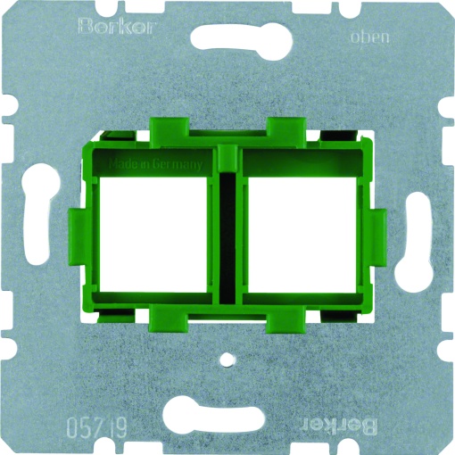 Suporte duplo, verde