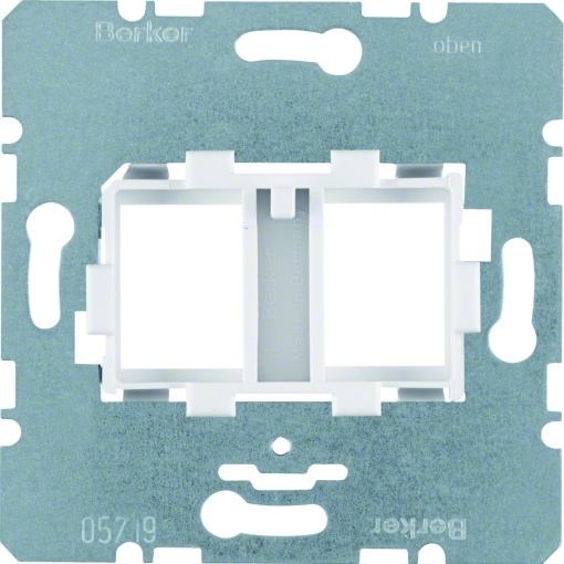 Suporte duplo, creme