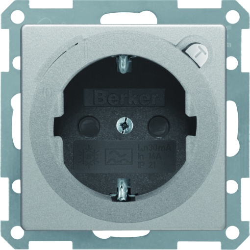 Q.x - Schuko diferenc. 30mA, alumínio