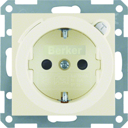 S.1B.x - Schuko diferenc. 30mA, creme