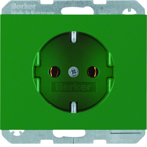 K.1K.5 - tomada Schuko, verde