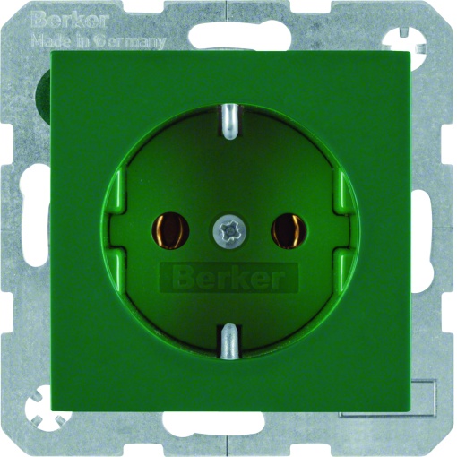 S.1B.x - tomada Schuko, verde