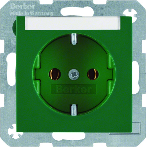 S.1B.x - tom. Schuko p.etiq., verde