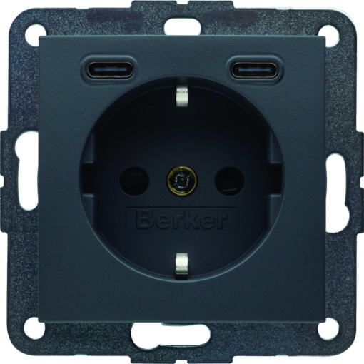 S.1B.x - Schuko c USB CC 20W, antr mt