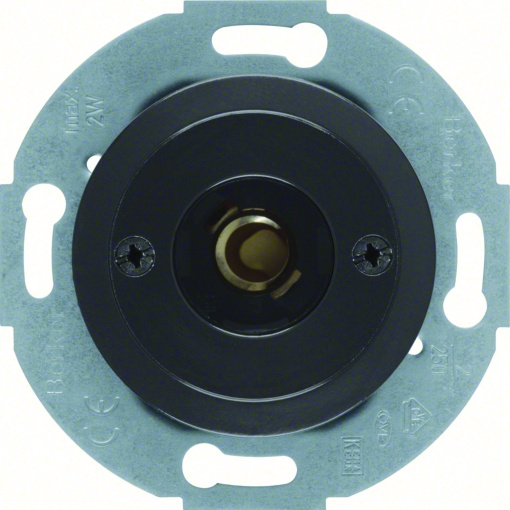 1930Glas - botão plâmp. E10, preto