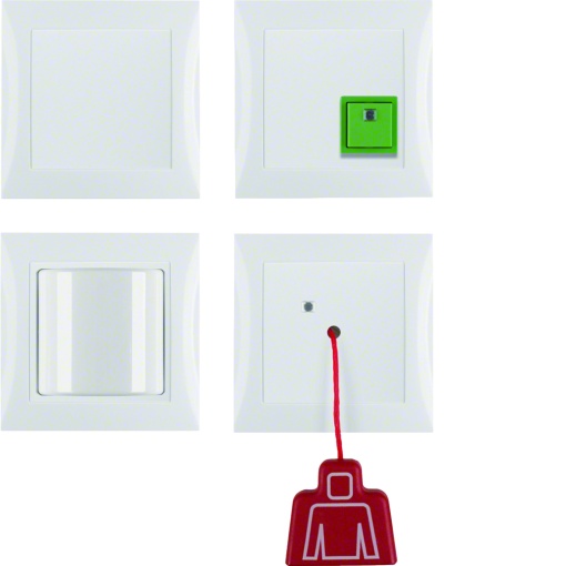 S.1 - Kit chamada emerg., monobl, branco