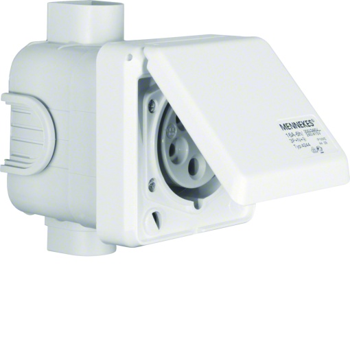 Connect - tom.CEE encast. 5P 16A, branco