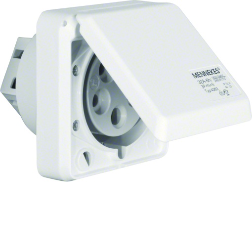 Connect - tom.CEE embutir 5P 32A, branco