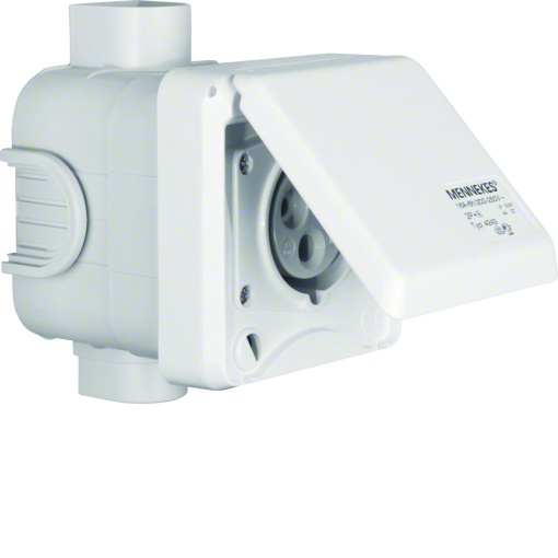 Connect - tom.CEE encast. 3P 16A, branco