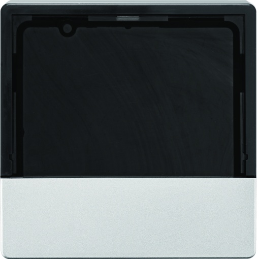 Tampa deco Q.x TermóstCtrl amb, alu