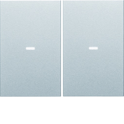 Tampa p BP KNX K.x 2 teclas c BCU, alu