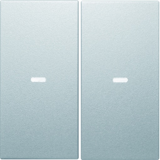 Tampa p BP KNX S.x 2 teclas c BCU, alu