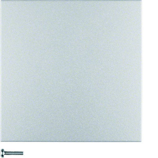 B.7 - tecla simples, alumínio mate