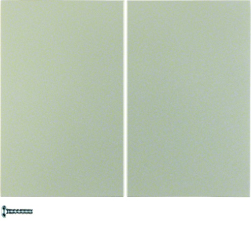 K.1K.5 - tecla dupla, aço inox