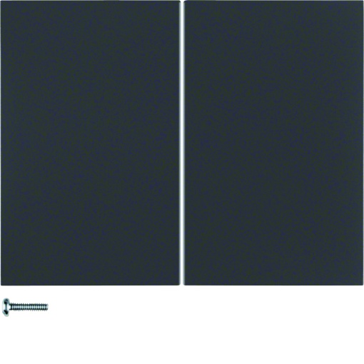 K.1K.5 - tecla dupla, antracite mate