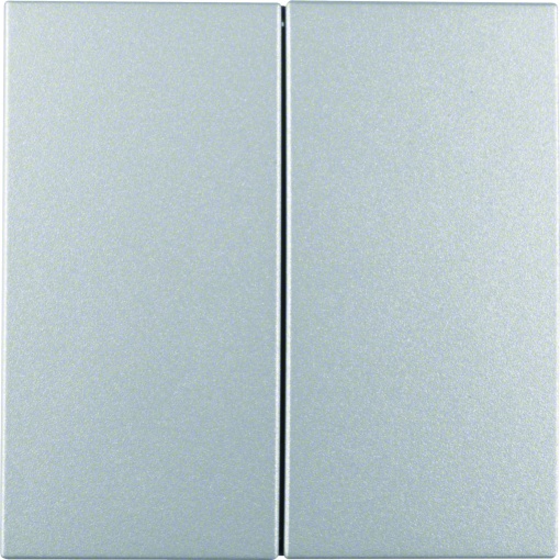 B.7 - tecla dupla, alumínio mate