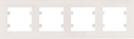 intense Quadro x4 horiz  branco