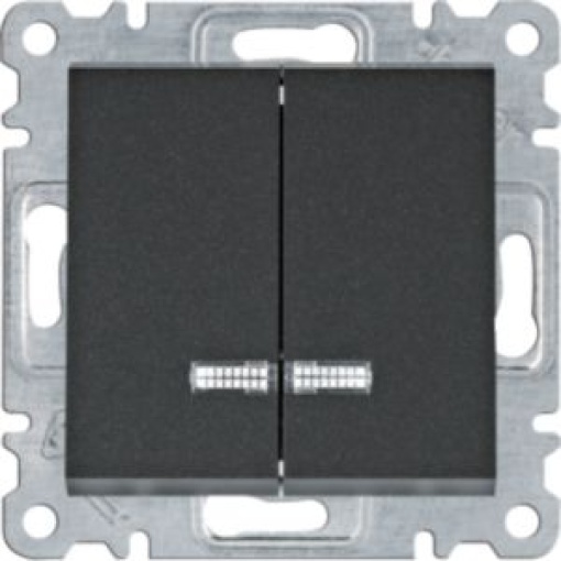 Comutador lustre csinaliz  preto
