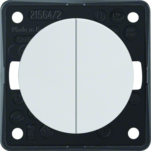 Integro - comutador lustre, branco