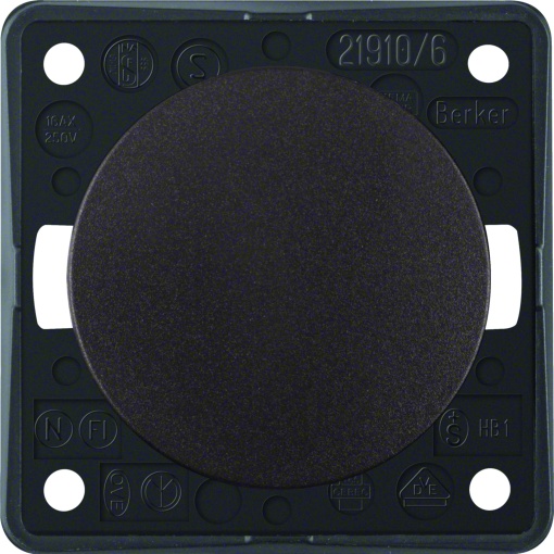 Integro - comutador escada, castanh mate