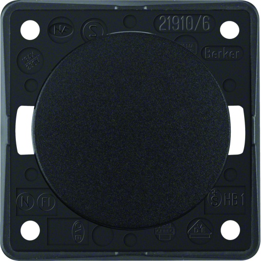 Integro - comutador escada, preto