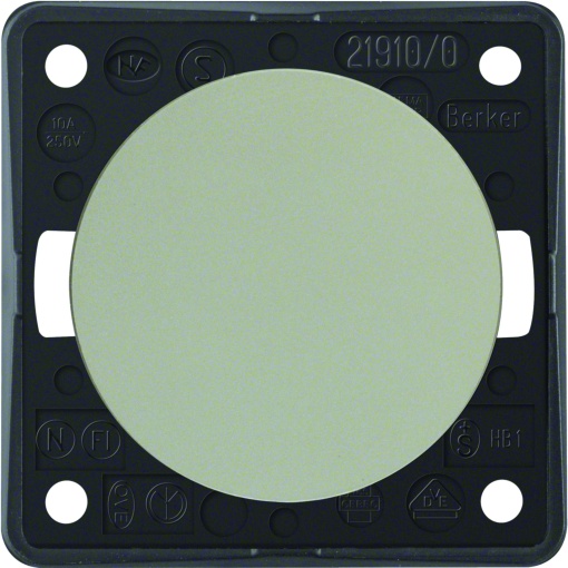 Integro - botão simples 1NA, crom mt lac