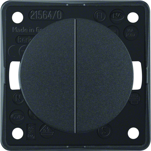 Integro - botão duplo 1 entr, antrc mate