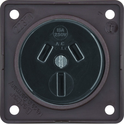 Integro - tomada Australia 15A, cast mt