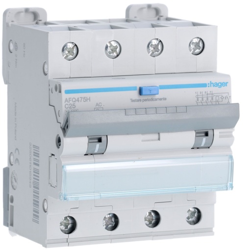 Disj. dif. 4P 25A C 300mA tipo AC 4M