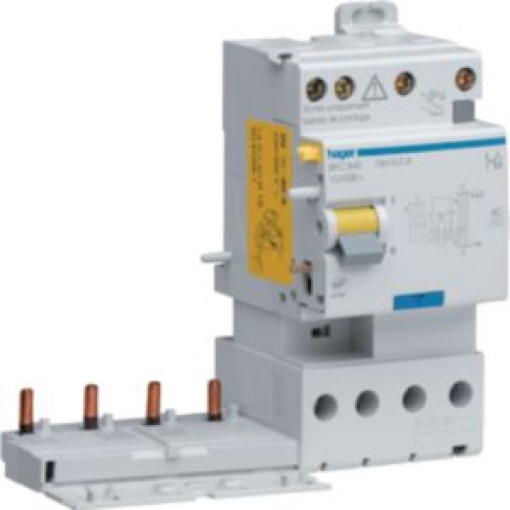 Bloco dif dupla saída 4P 40A 300mA AC