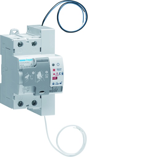 Inter. dif. rearm auto 2P 40A 30mA tipoA